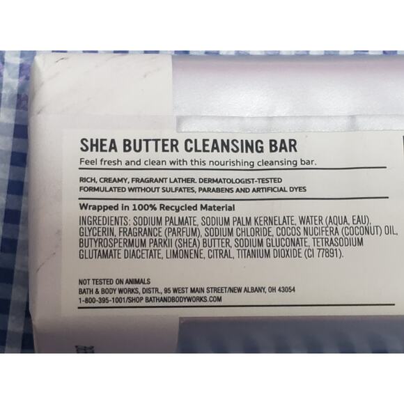 BBW Clean Horizon Men's Collection Shea Butter Cleansing Bar Soap Set of 2 - Picture 2 of 2